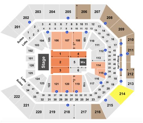 SeatGeek Is The Safe Choice For SAP Center at San Jose Tickets On The Web. . Golden 1 seating chart with seat numbers